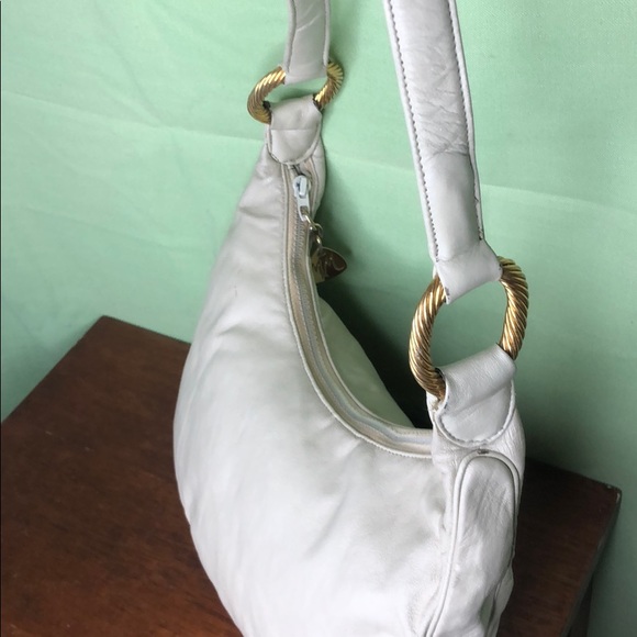 Vintage Tan & Gold Handbag - Picture 5 of 14